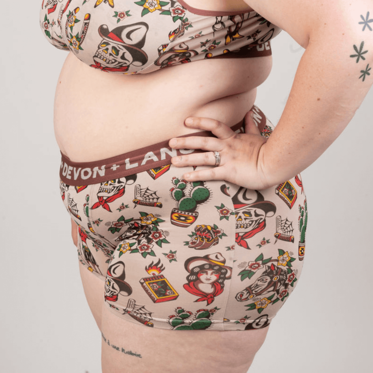 Devon + Lang Devon + Lang Bria 2.0 Boyshort (Womens) | Vintage Outlaw