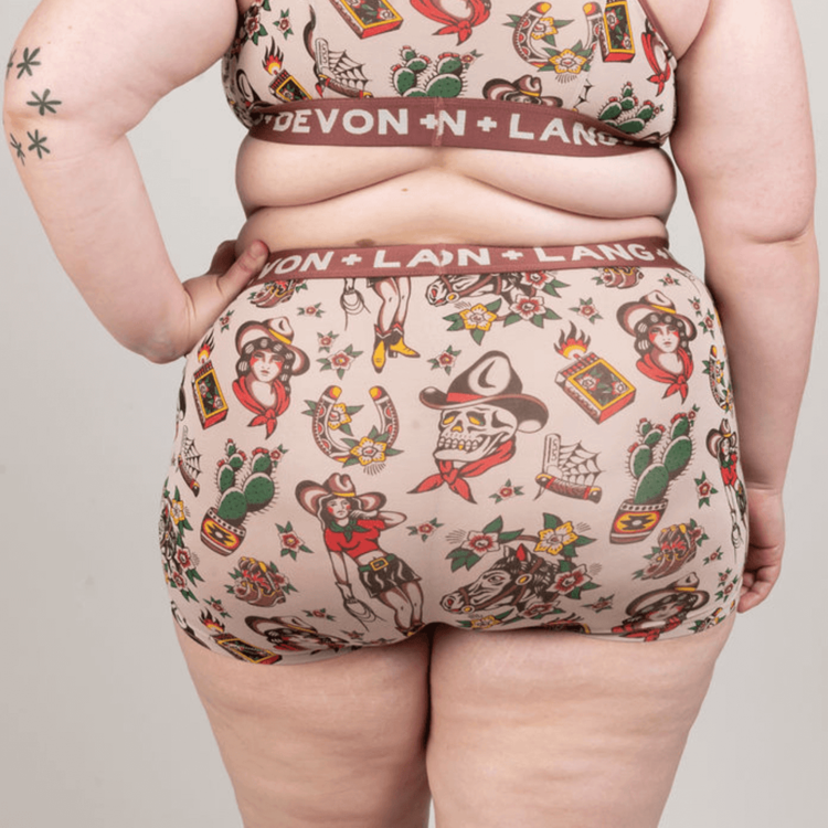 Devon + Lang Devon + Lang Bria 2.0 Boyshort (Womens) | Vintage Outlaw