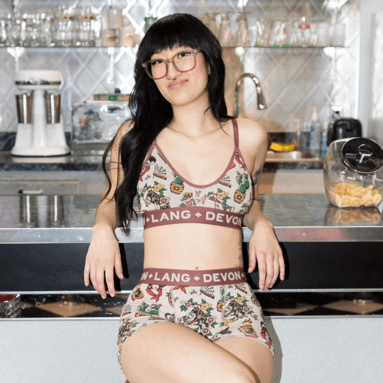 Devon + Lang Devon + Lang Bria Bralette (Womens) | Vintage Outlaw