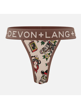 Devon + Lang Devon + Lang Bria V-Thong (Womens) |Vintage Outlaw