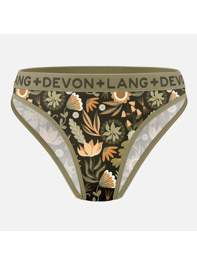 Devon + Lang Devon + Lang Katrina French Bikini (Womens) | Fall Florals