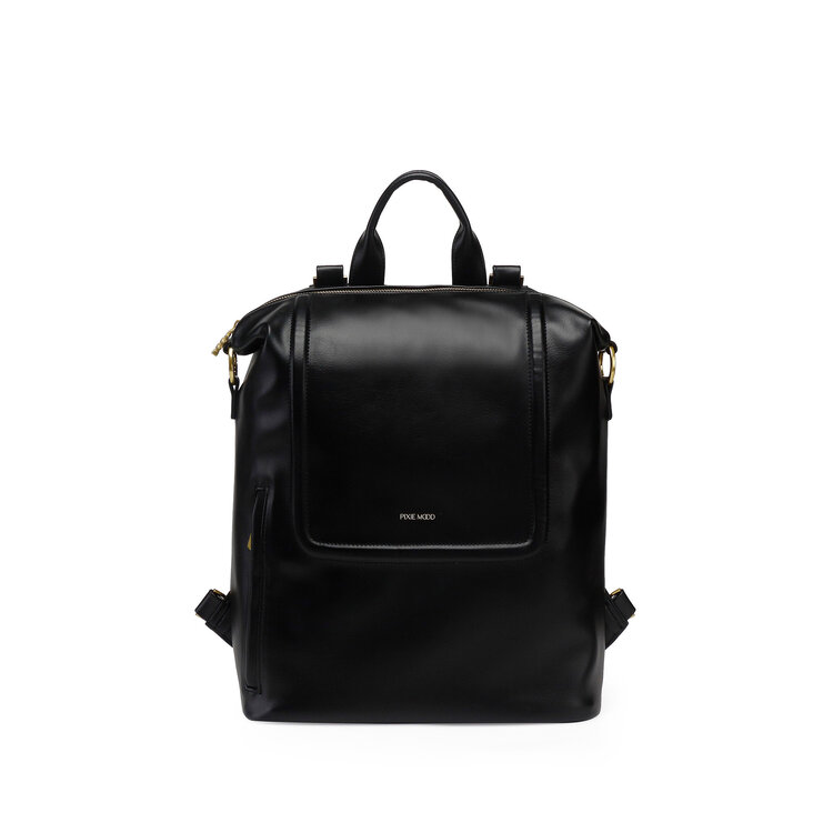 Pixie Mood Pixie Mood Blossom Backpack Small | Black (Recycled)