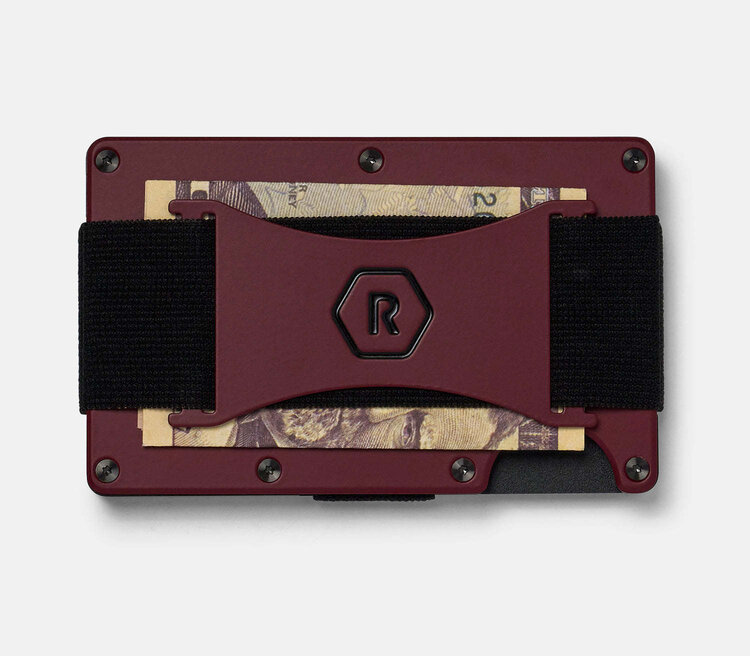 Ridge Ridge Aluminum - Cash Strap | Black Cherry
