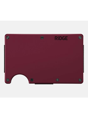 Ridge Ridge Aluminum - Cash Strap | Black Cherry