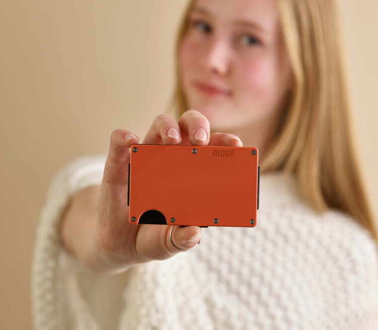 Ridge Ridge Aluminum - Cash Strap | Coral