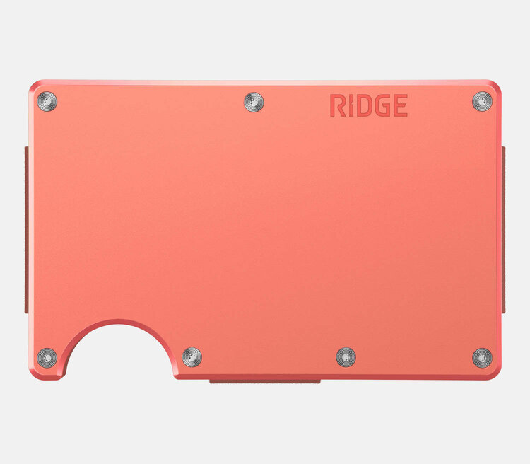 Ridge Ridge Aluminum - Cash Strap | Coral