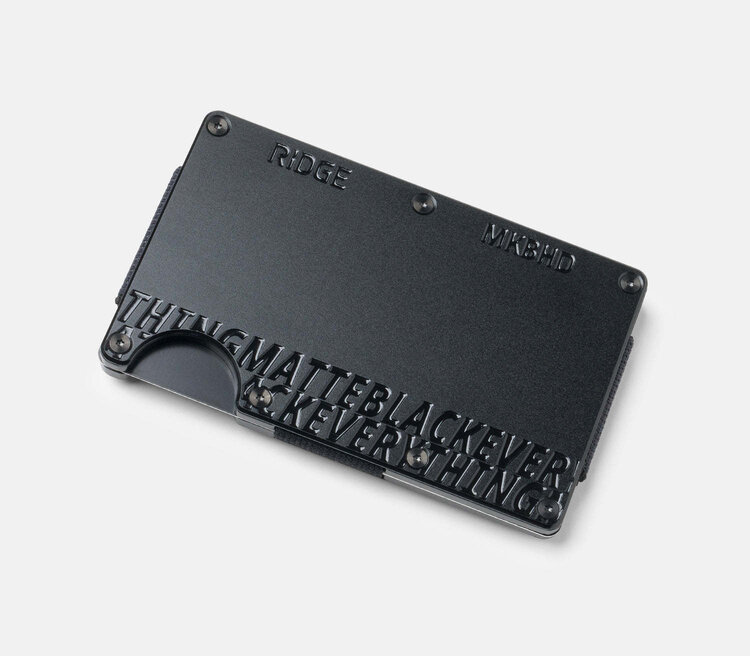 Ridge Ridge Aluminum X MKBHD - Both | Matte Black Everything