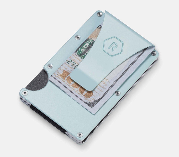 Ridge Ridge Aluminum -  Money Clip | Sea Glass