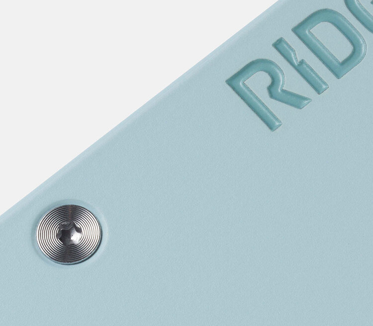 Ridge Ridge Aluminum -  Money Clip | Sea Glass