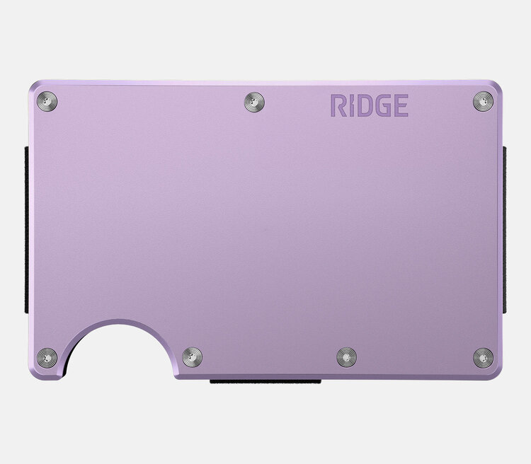 Ridge Ridge Aluminum - Cash Strap | Lavender
