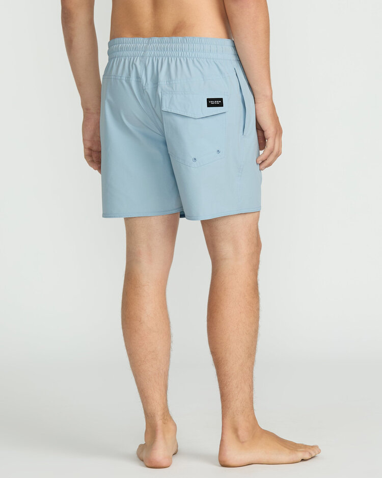 Volcom Volcom Lido Solid Trunk 16 (Mens) | Carolina Blue