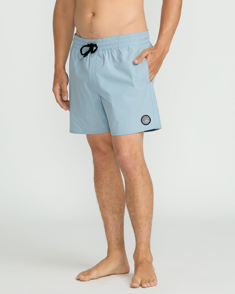 Volcom Volcom Lido Solid Trunk 16 (Mens) | Carolina Blue