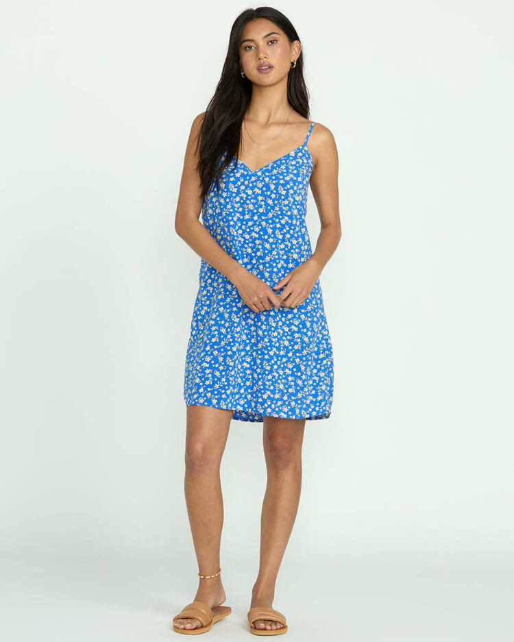 Billabong Billabong 90s Babe Mini Dress (Womens) | True Blue