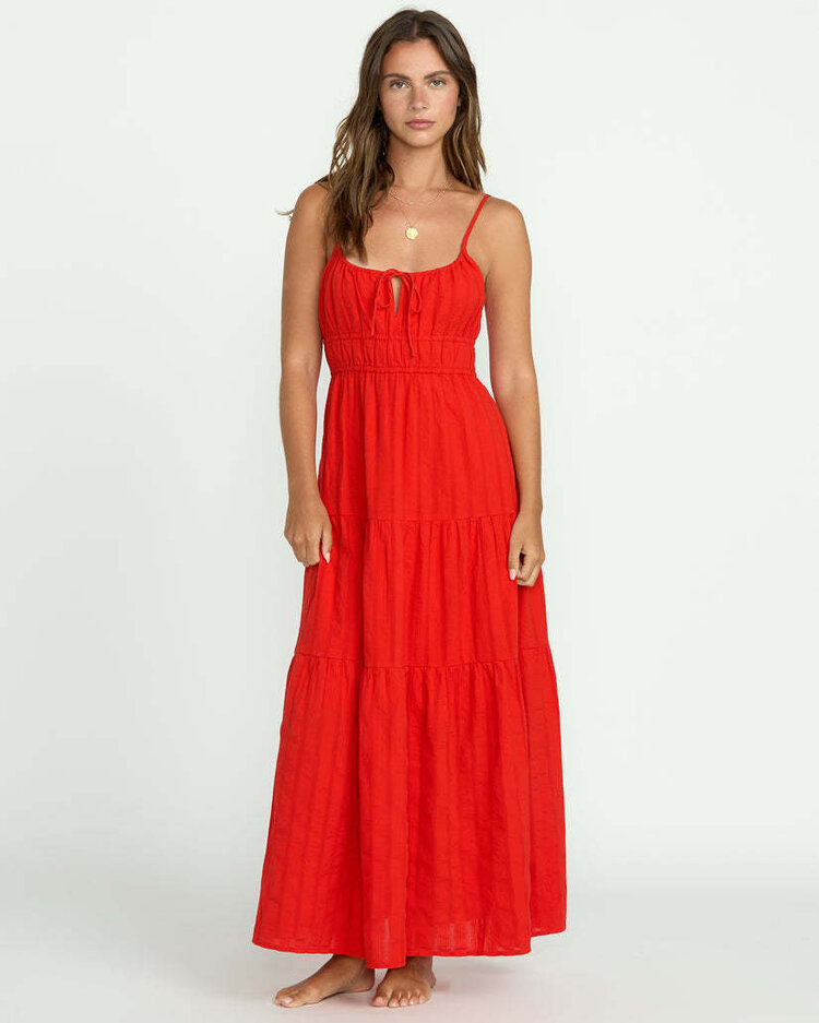 Billabong Billabong Red Aloha Maxi (Womens) | Red Aloha