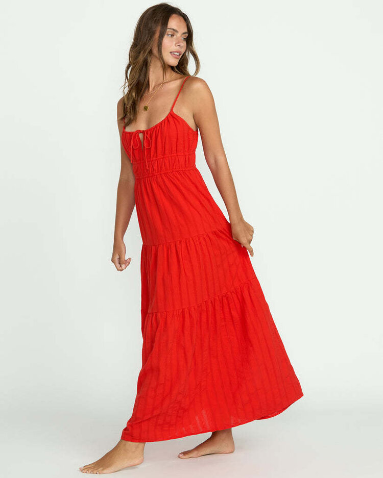Billabong Billabong Red Aloha Maxi (Womens) | Red Aloha