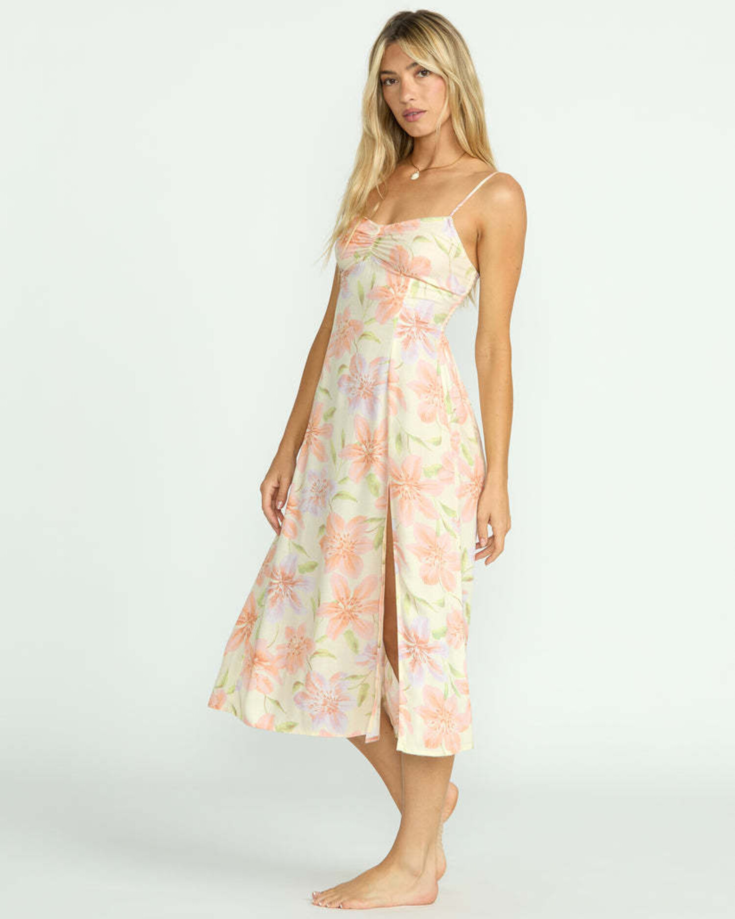 chinese dress ladies Billabong - Last Summer Dress - Blue main image 0