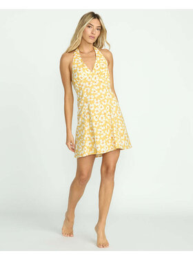 Billabong Billabong Sunny Sometimes Dress (Womens) | Golden Peach