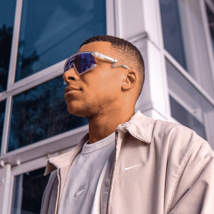 Oakley Oakley Bxtr Metal Matte Clear | Prizm Violet