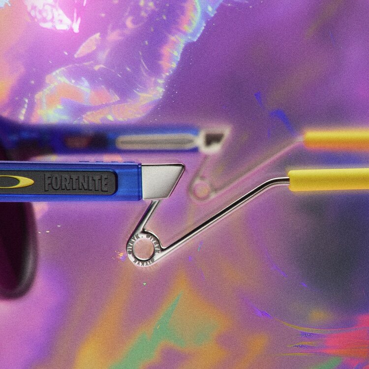 Oakley Oakley Hstn Metal Fortnite Battle Bus | Prizm Black