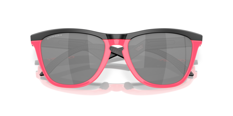 Oakley Oakley Frogskins Hybrid Matte Black/Neon Pink  | Prizm Black