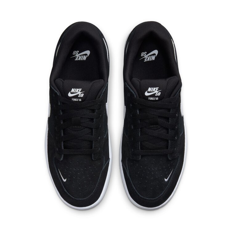Nike SB Nike Sb Force 58 (Unisex) | Black/White-Black