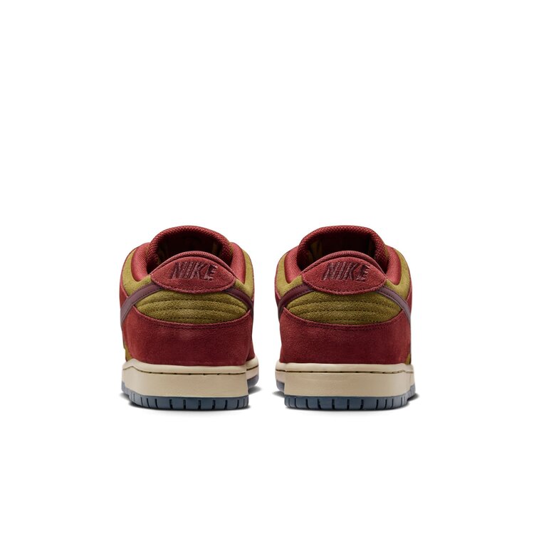 Nike SB Nike Sb Dunk Low Pro (Unisex) | Dark Team Red/Burgundy Crush-Olive Flak