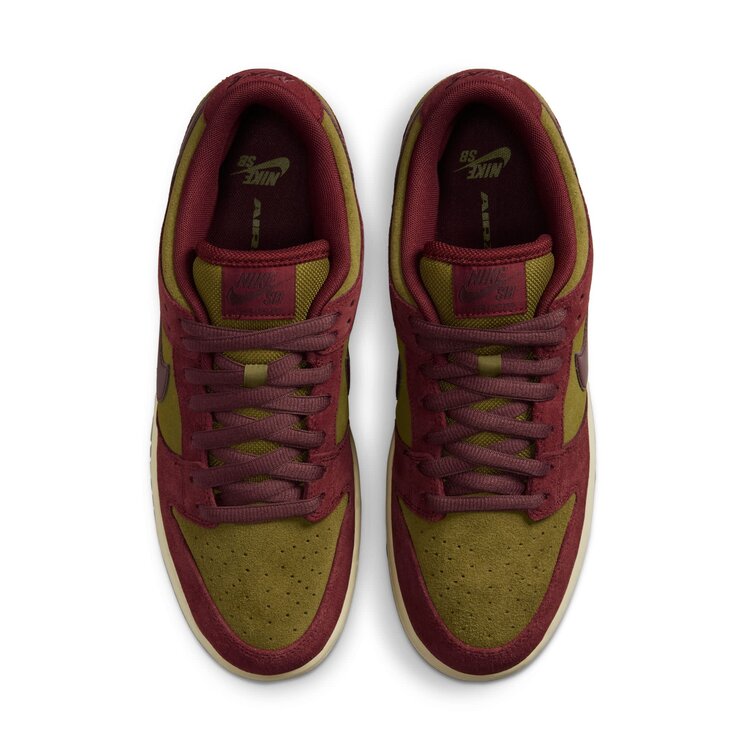 Nike SB Nike Sb Dunk Low Pro (Unisex) | Dark Team Red/Burgundy Crush-Olive Flak