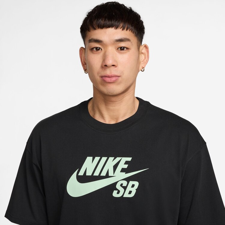 Nike SB Nike Sb Logo Tee Hbr (Mens) | Black