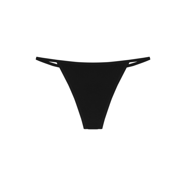 Huha Huha String Thong | Black
