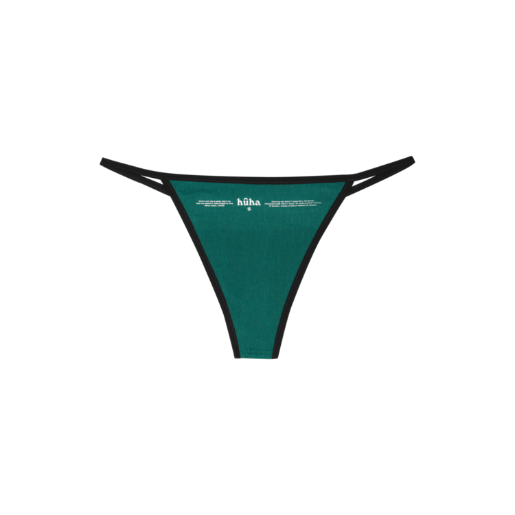 Huha Huha String Thong | Black