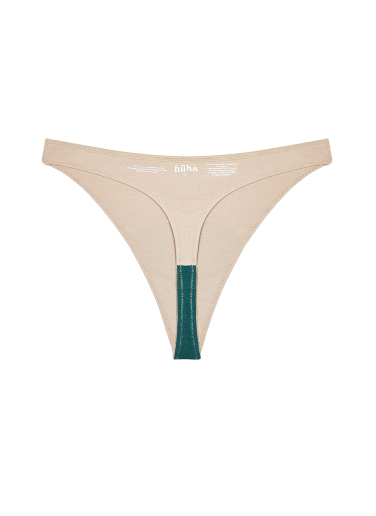 Huha Huha High Rise Thong | Beige