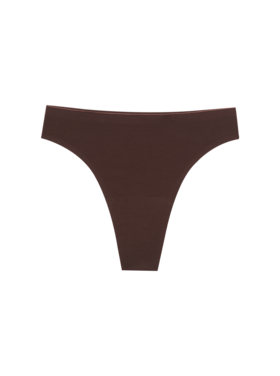 Huha Huha Seamless High Rise Thong | Brown