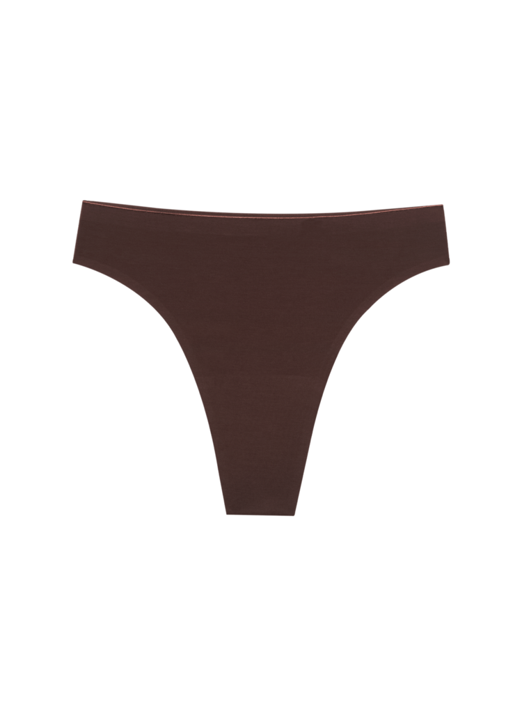 Huha Huha Seamless High Rise Thong | Brown