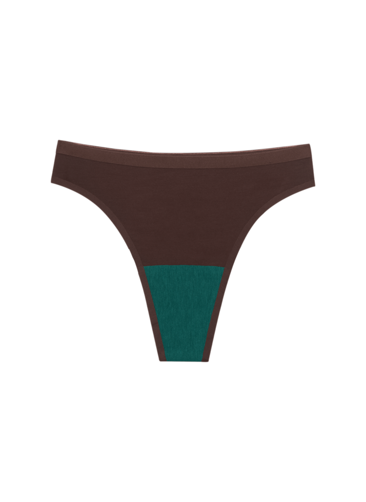 Huha Huha Seamless High Rise Thong | Brown