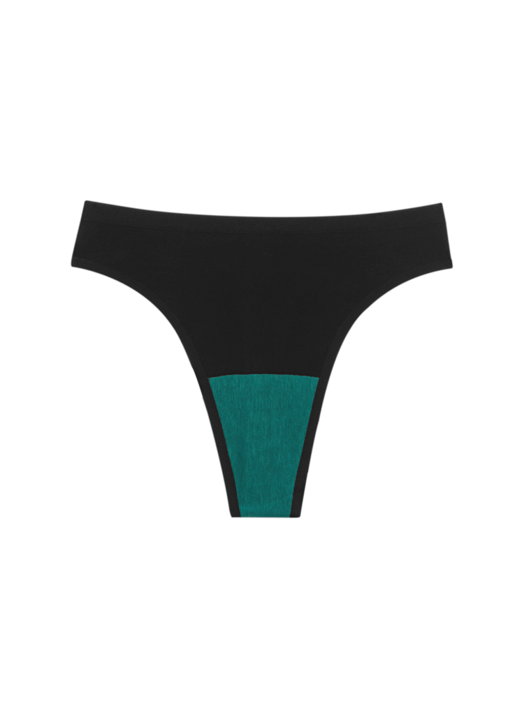Huha Huha Seamless High Rise Thong | Black