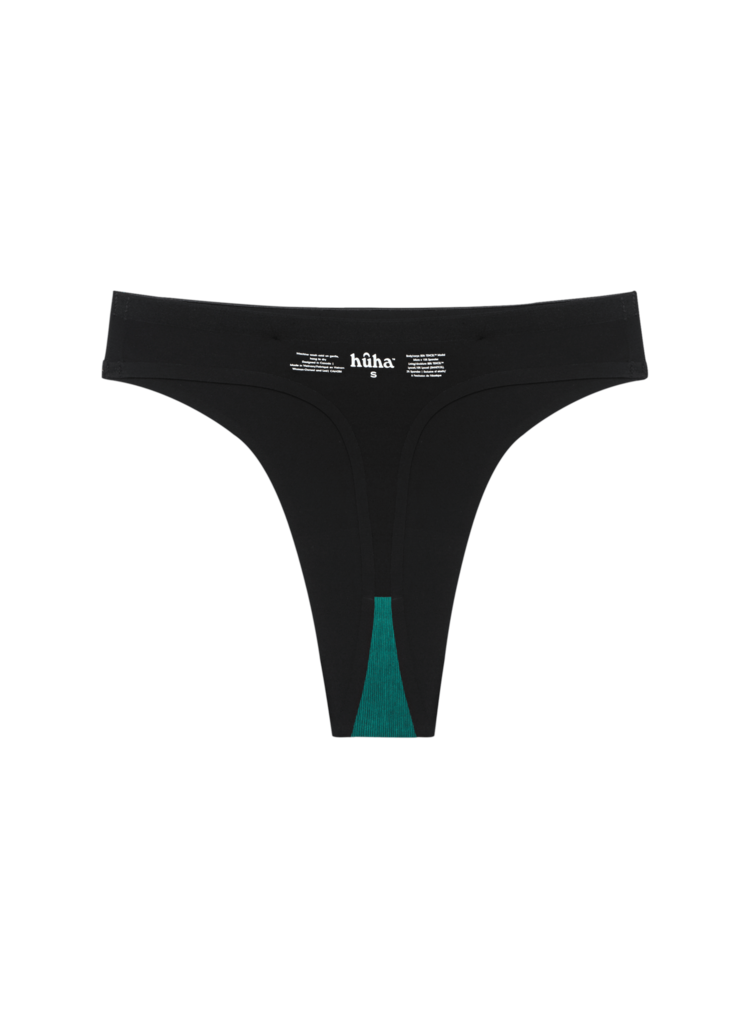 Huha Huha Seamless High Rise Thong | Black