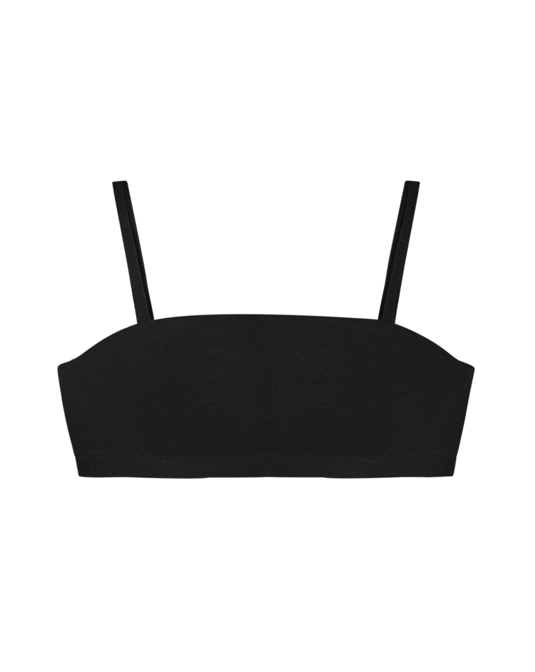 Huha Huha Tata Crop Cami | Black