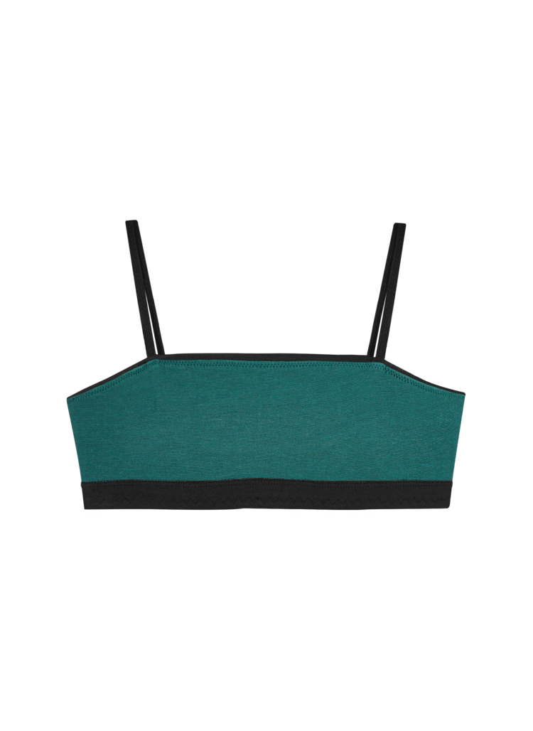 Huha Huha Tata Crop Cami | Black