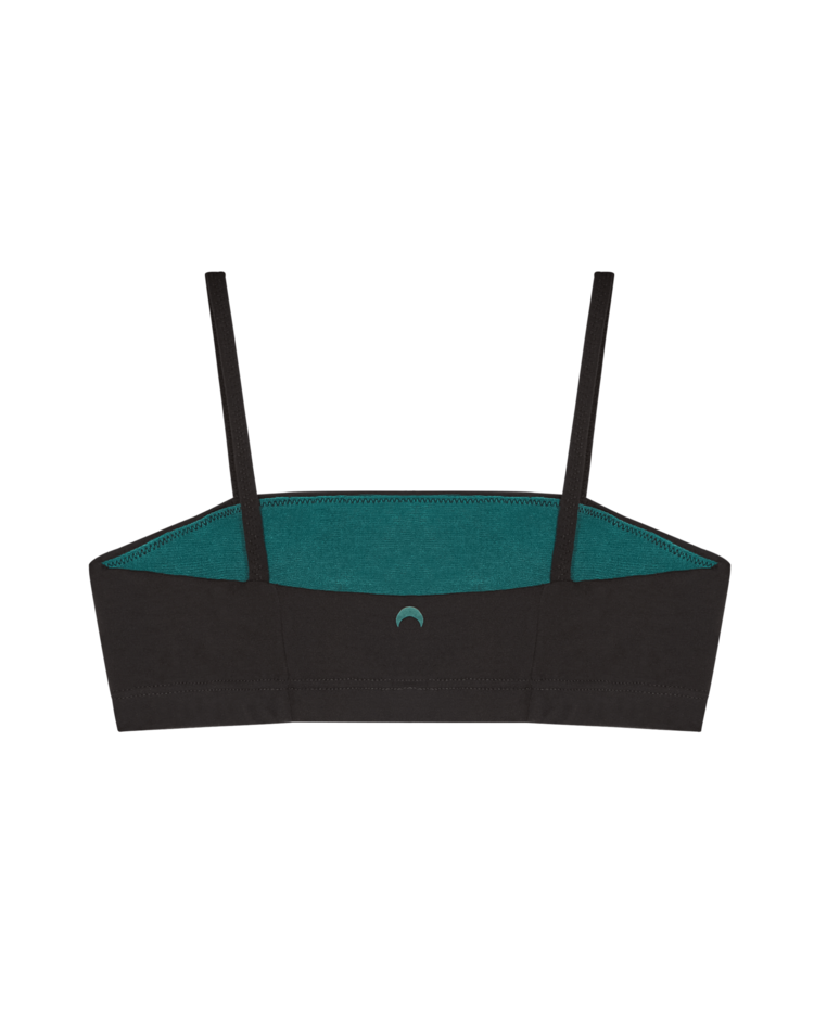 Huha Huha Tata Crop Cami | Black