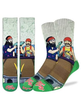 Good Luck Socks Good Luck Sock Cheech & Chong Pass the Blunt Socks (Mens) | 8-13
