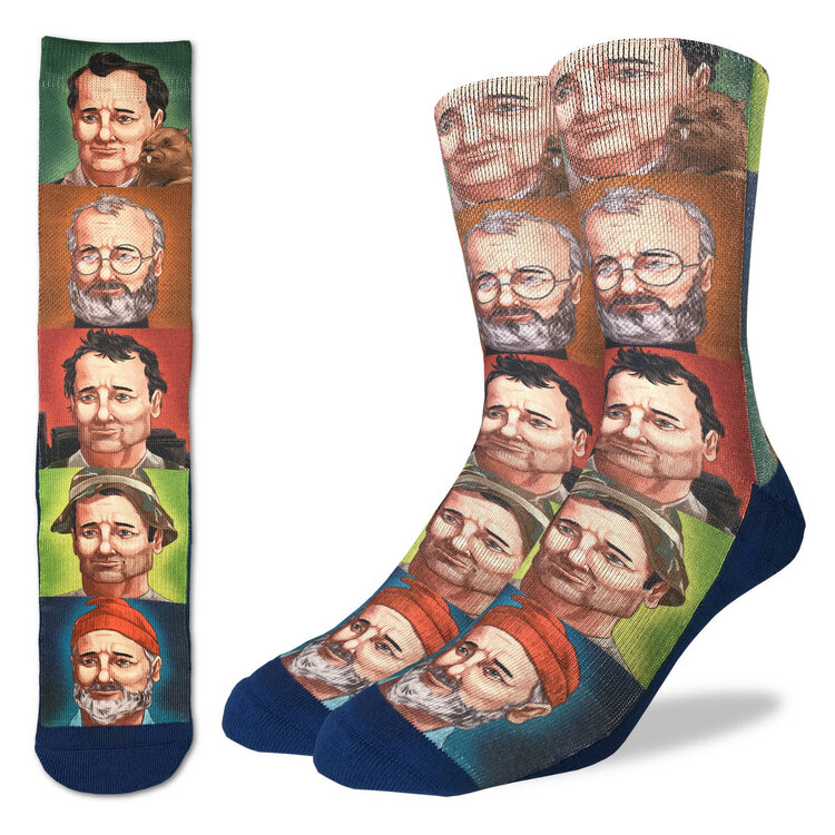 Good Luck Socks Good Luck Sock Bill Murray Socks (Mens) | 8-13