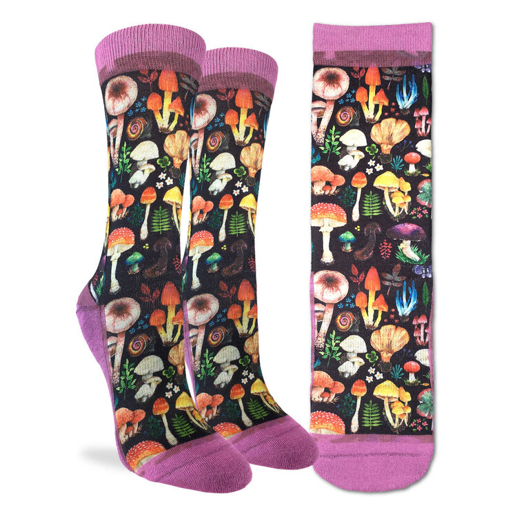 Good Luck Socks Good Luck Sock Mushrooms Socks (Womens) | 5-9