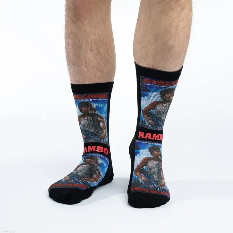 Good Luck Socks Good Luck Sock Rambo First Blood Socks (Mens) | 8-13
