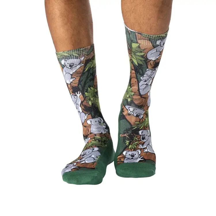 Good Luck Socks Good Luck Sock Koalas Hanging Out Socks (Mens) | 8-13