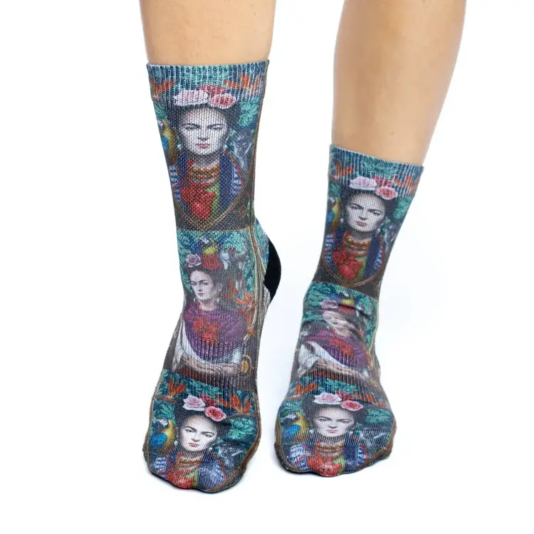 Good Luck Socks Good Luck Sock Ode To Frida Kahlo Socks (Womens) | 5-9