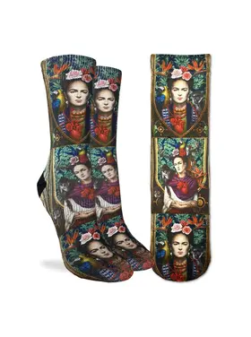 Good Luck Socks Good Luck Sock Ode To Frida Kahlo Socks (Womens) | 5-9