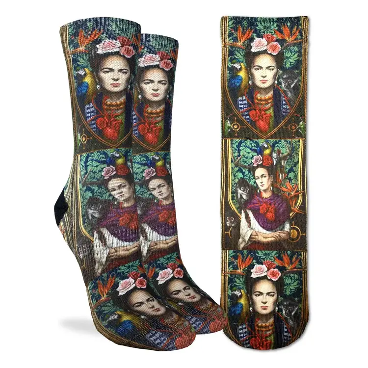 Good Luck Socks Good Luck Sock Ode To Frida Kahlo Socks (Womens) | 5-9