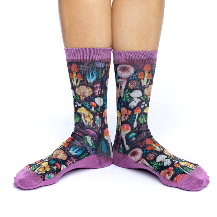 Good Luck Socks Good Luck Sock Mushrooms Socks (Womens) | 5-9