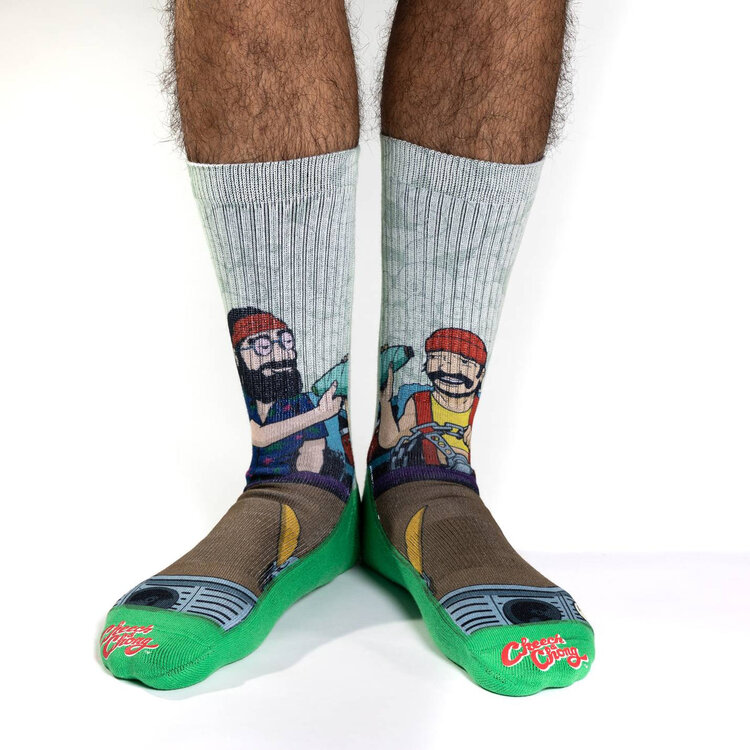 Good Luck Socks Good Luck Sock Cheech & Chong Pass the Blunt Socks (Mens) | 8-13