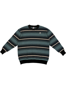 Loviah Loviah Striped Knit Sweater (Mens) | Cream/Black